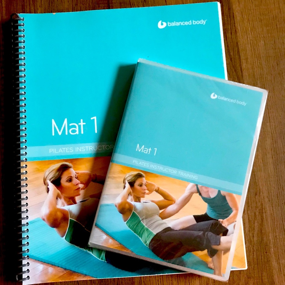 Balanced Body Pilates Mat 1 Training Manual/DVD
